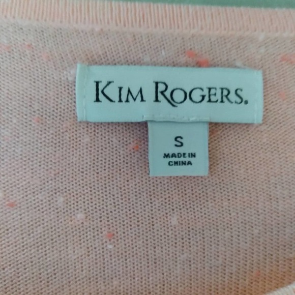 KIM Rogers Pink Flecks Lightweight Sweater Tunic - Picture 4 of 7